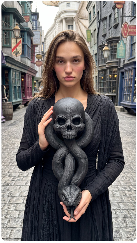 HUGE XXL Dark Mark Wall Art Decor for Any Harry Potter Fans Death Eater