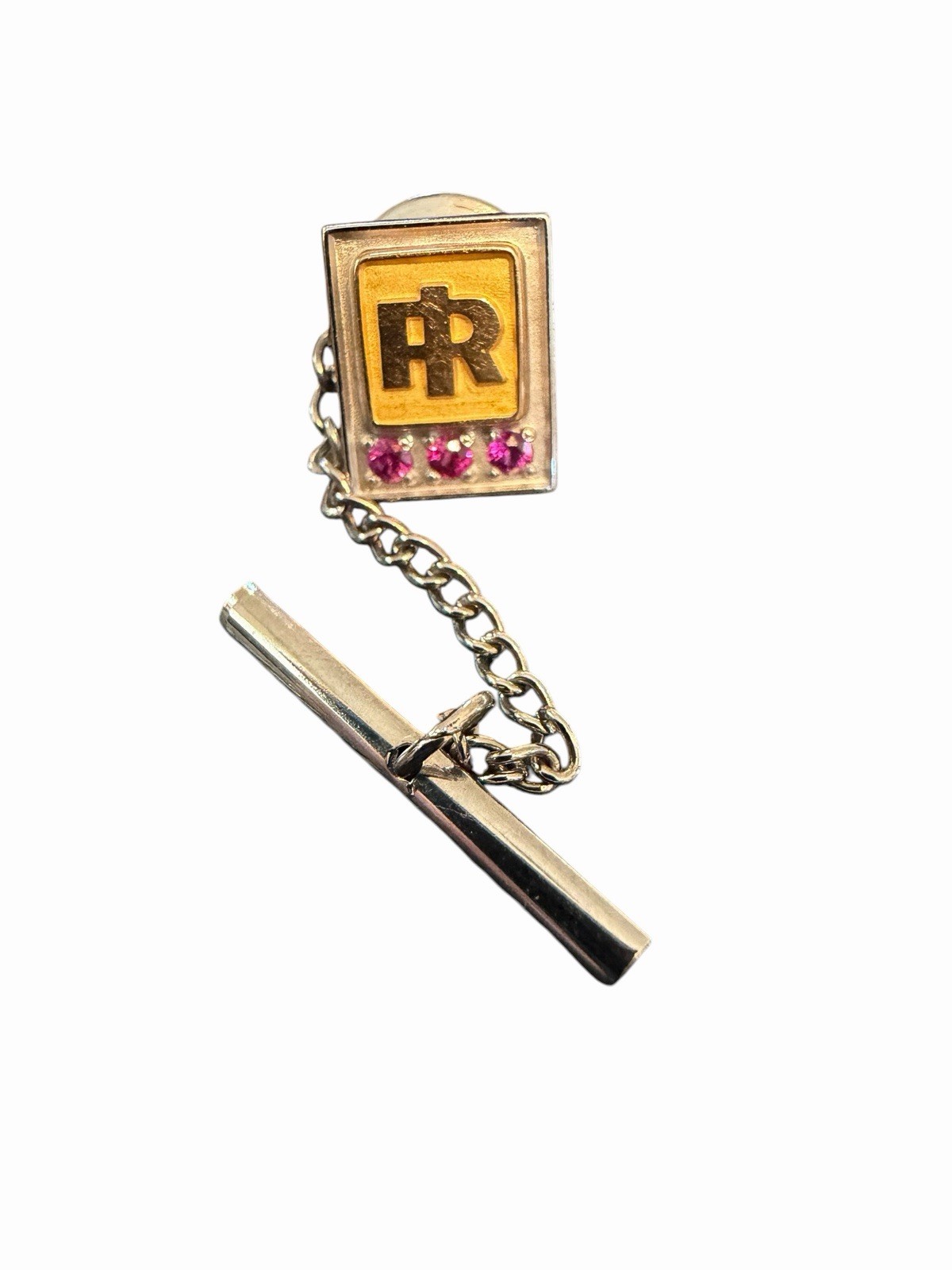 Vtg 1/10 10K Gold IR (Ingersoll Rand) Service/Employee/Award Tie Tack PIN 15 YRS Vtg 1/10 10K Gold IR (Ingersoll Rand) Service/Employee/Award Tie Tack PIN 15 YRS