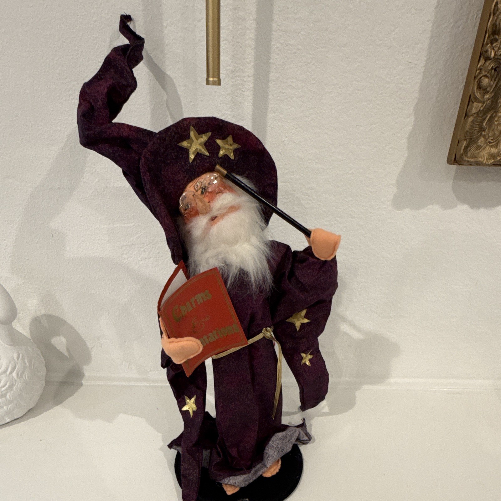 Annalee 1998 Wizard Fabric Figurine