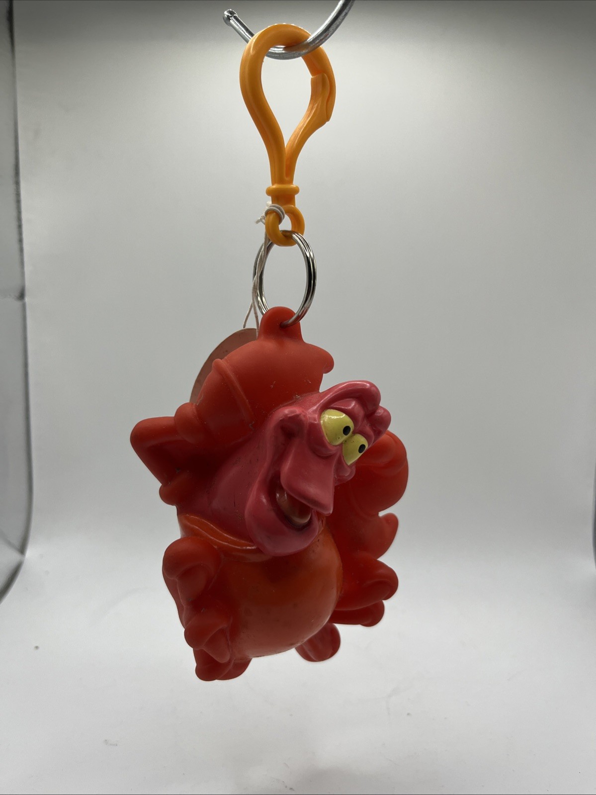 The Little Mermaid Sebastian The Crab Clip On Coin Purse Backpack Clip Applause