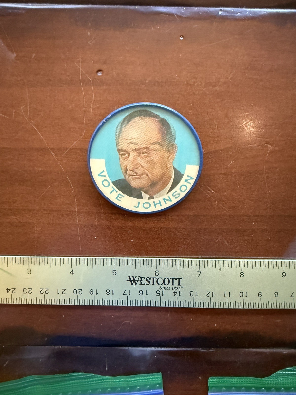 Original 1964 Vote Johnson & Humphrey Lenticular Flicker 2.5