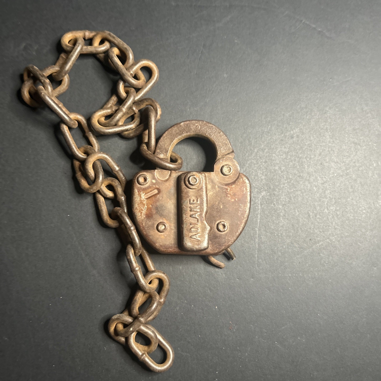 vintage Adlake Switch Padlock vintage Adlake Switch Padlock