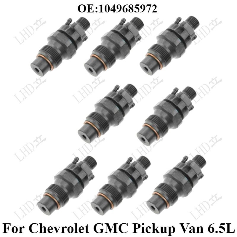1 Set For Chevrolet GMC Pickup Van 6.5L Diesel Fuel Injectors 1049685972-