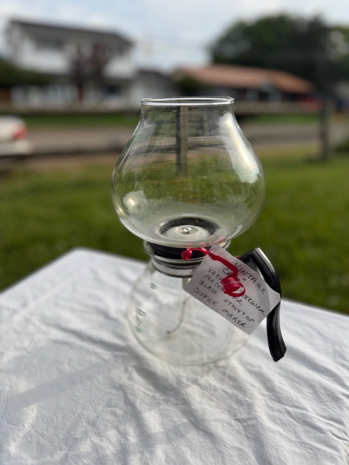 Vintage Pyrex Silex Double Bubble Vacuum Stovetop Coffee Maker Vintage Pyrex Silex Double Bubble Vacuum Stovetop Coffee Maker