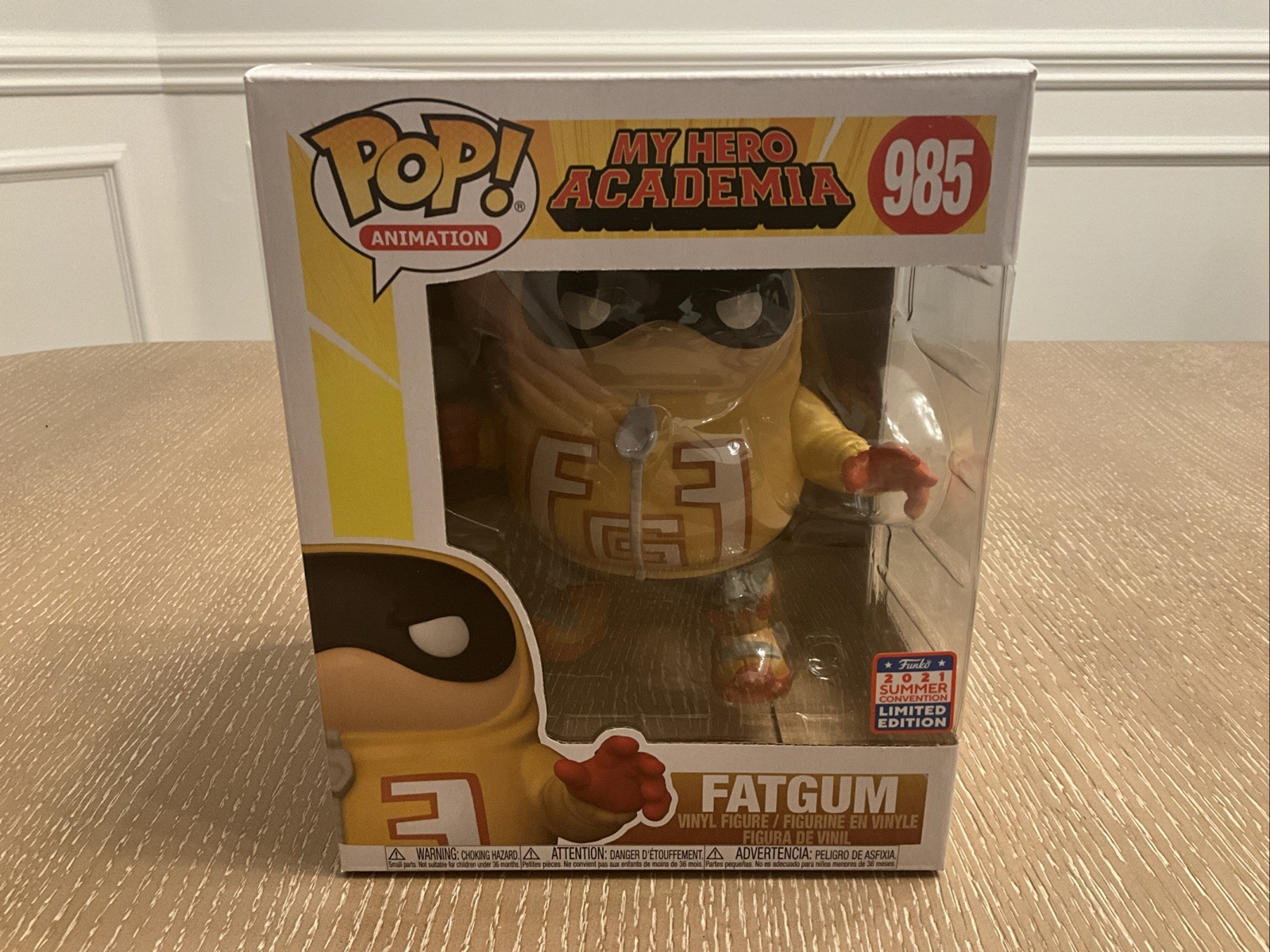 Funko Pop My Hero Academia: Fatgum #985 2021 Summer Convention