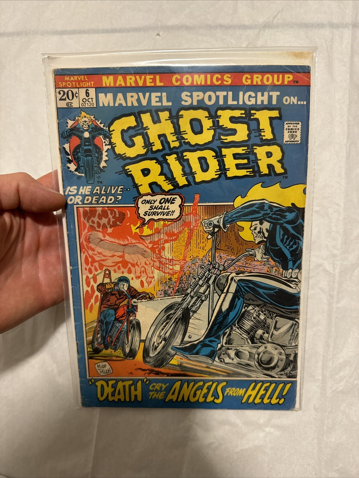 Marvel Spotlight #6 -  2nd Appearance of Ghost Rider (Marvel, 1972) G/VG