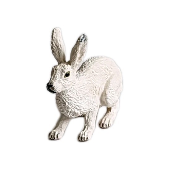 NEW PAPO 2017 Artic Hare  Wild Animal Rabbit Figurine 1717 Collection