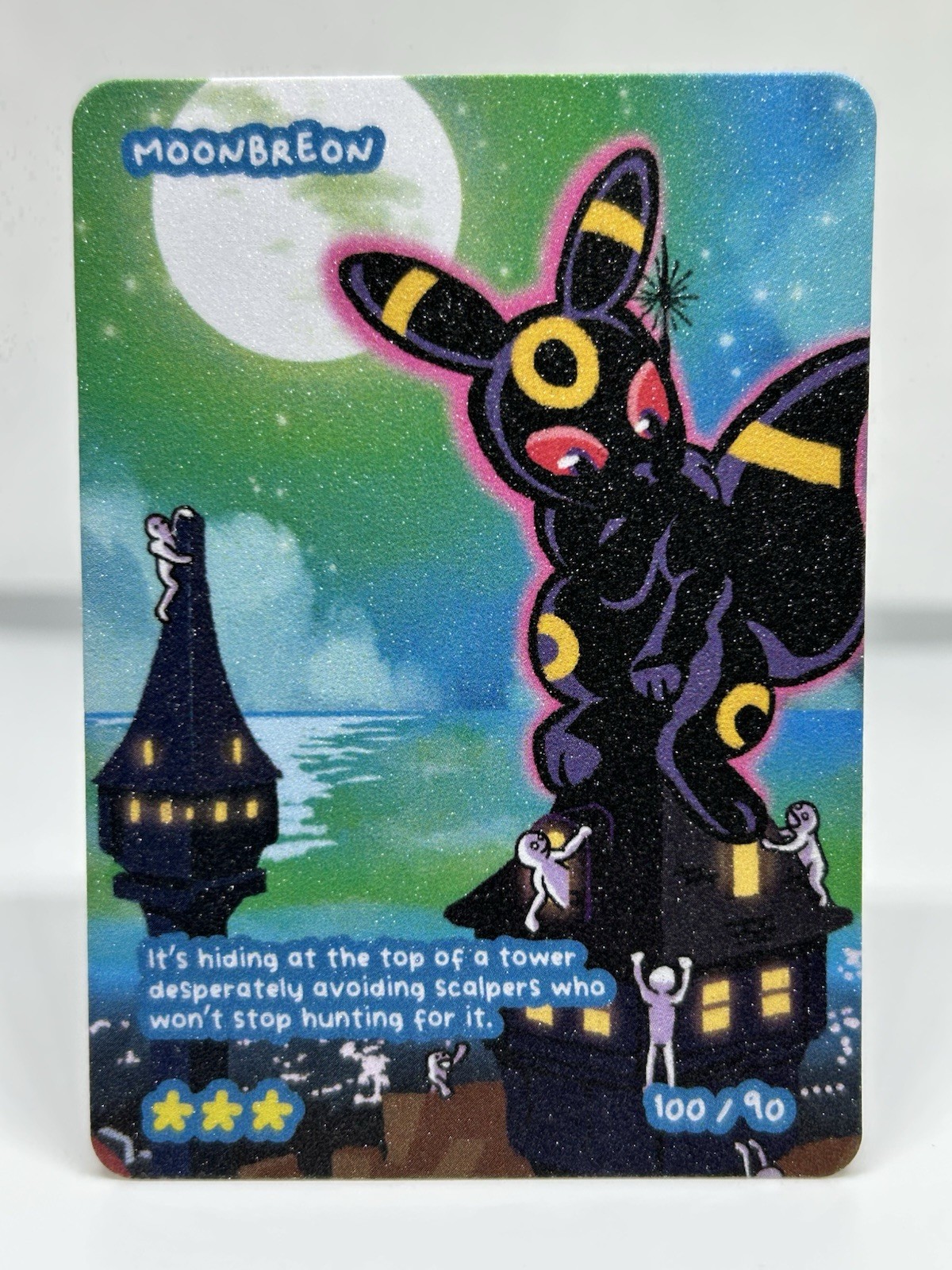 UMBREON x MOONBREON 100/90 - POKEDOODLES