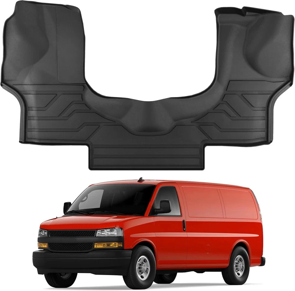 KARPAL Floor Mats for 2015-2025 2026 Chevrolet Express Van & GMC Savana Van 1500