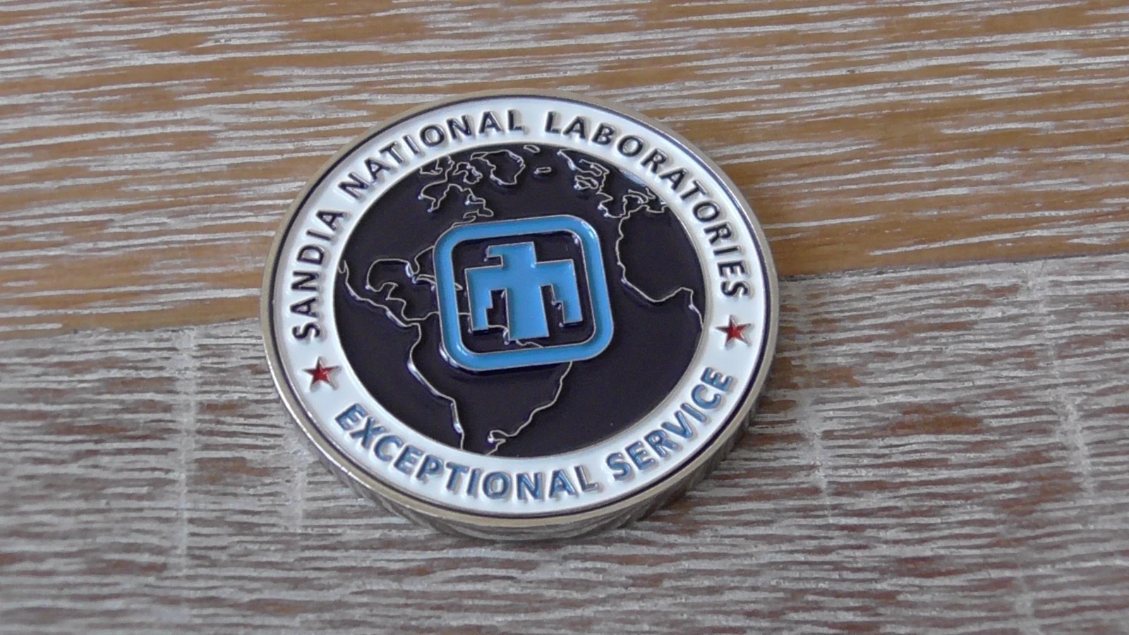Sandia National Laboratories ND Realization & Sustainment Group Challenge Coin