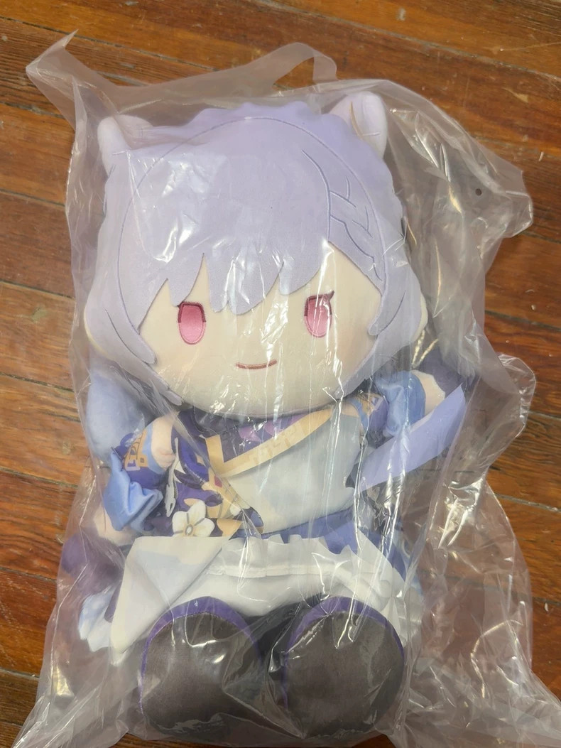 Official Genshin keqing Plush Doll Wallet Stuffed Pillow Plushie Mihoyo