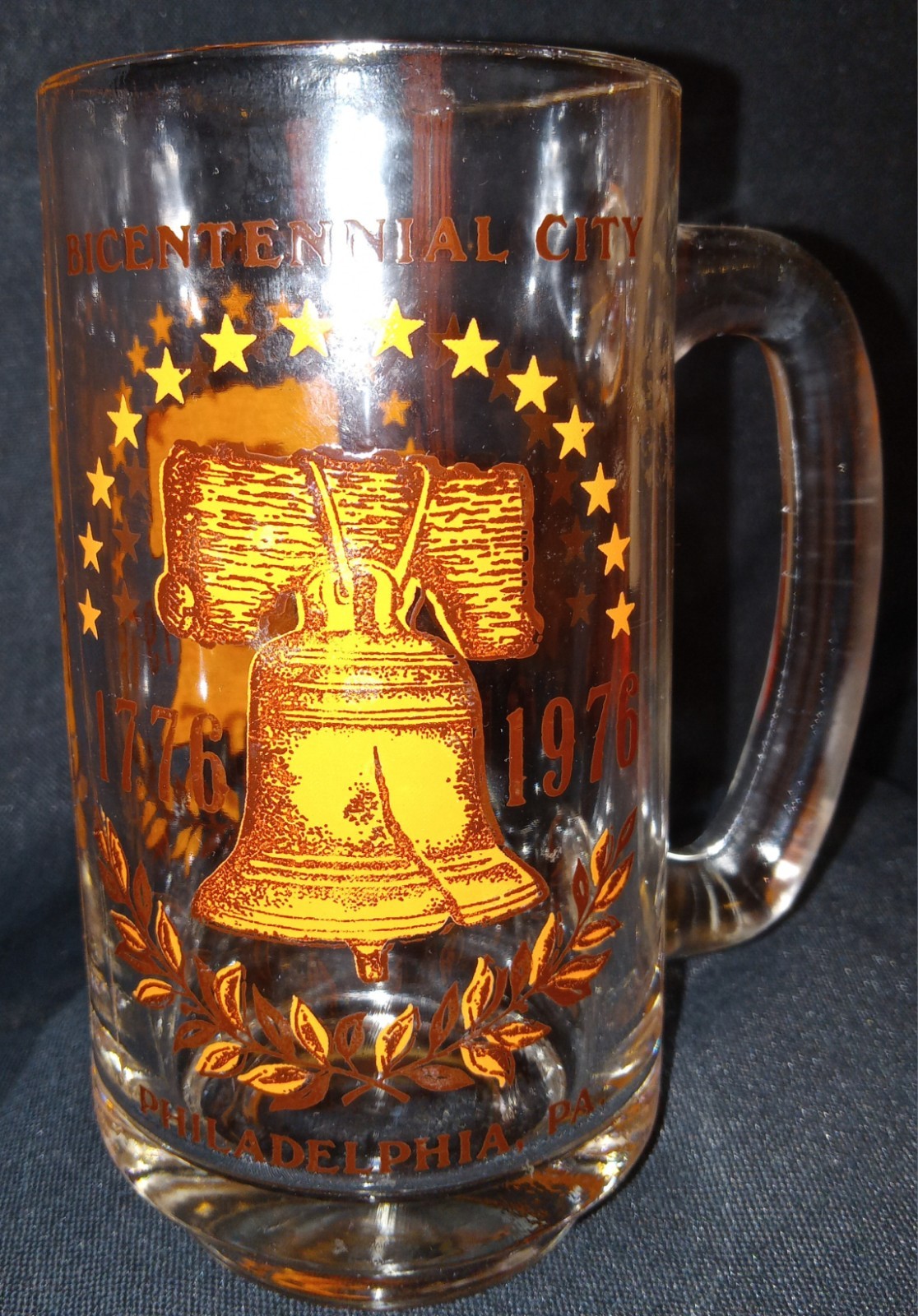 1776-1976 Bicentennial glass mug 1776-1976 Bicentennial glass mug