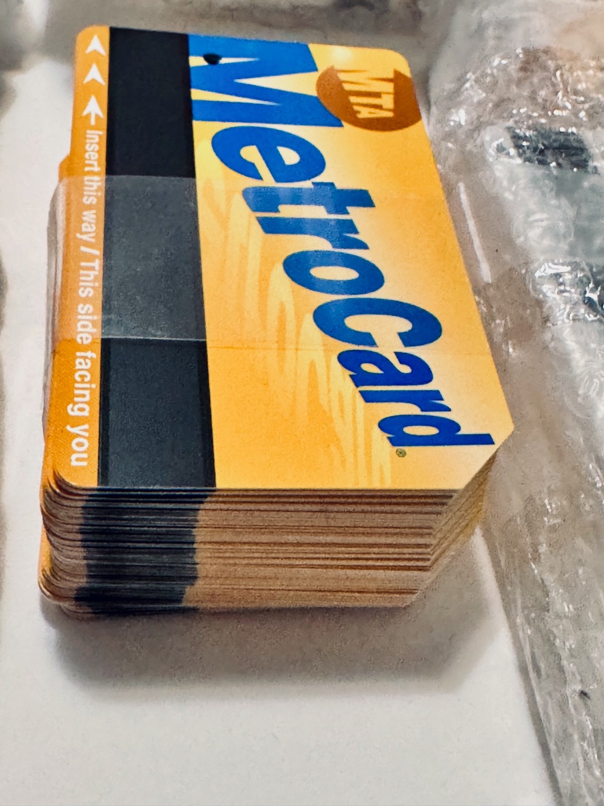 LOW STOCK 10 NEW METRO CARDS NYC ORIGINAL NEW OLD STOCK. NO LONGER BEING MADE