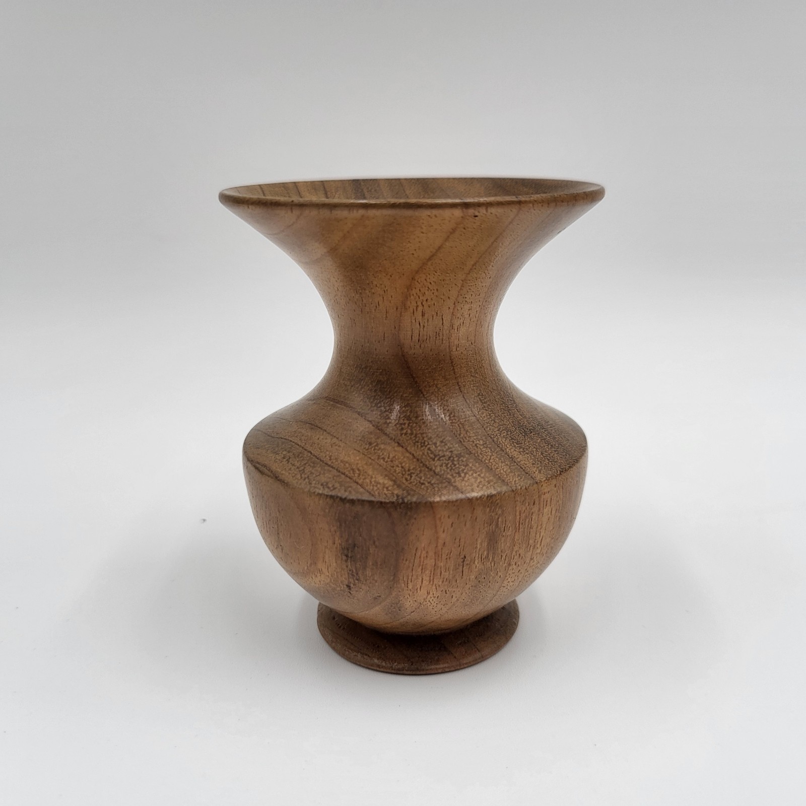 Vintage 1999 Myrtle Wood Vase Candle Holder 3 Vintage 1999 Myrtle Wood Vase Candle Holder 3