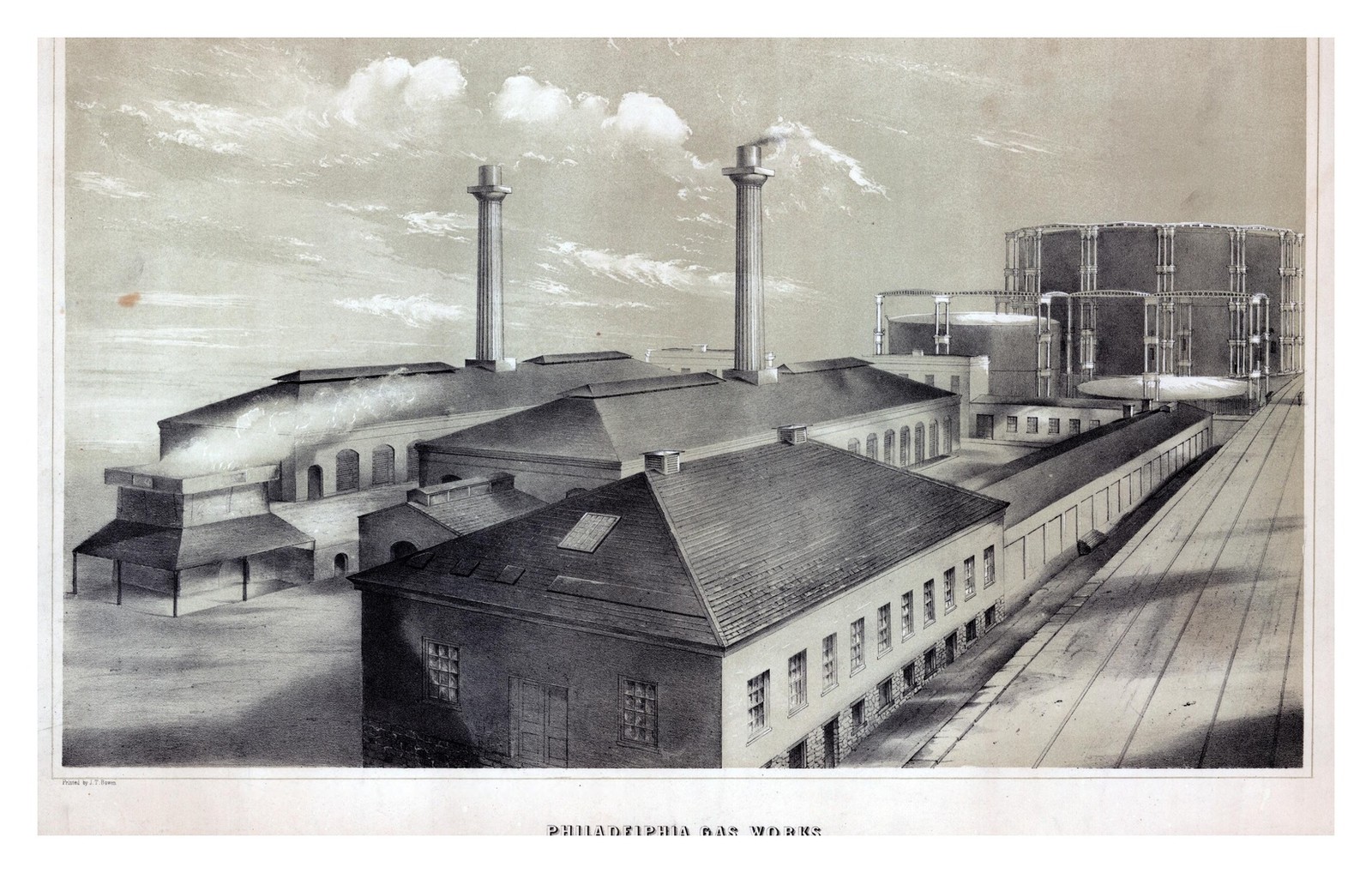 Philadelphia Gas Works Standard Postcard