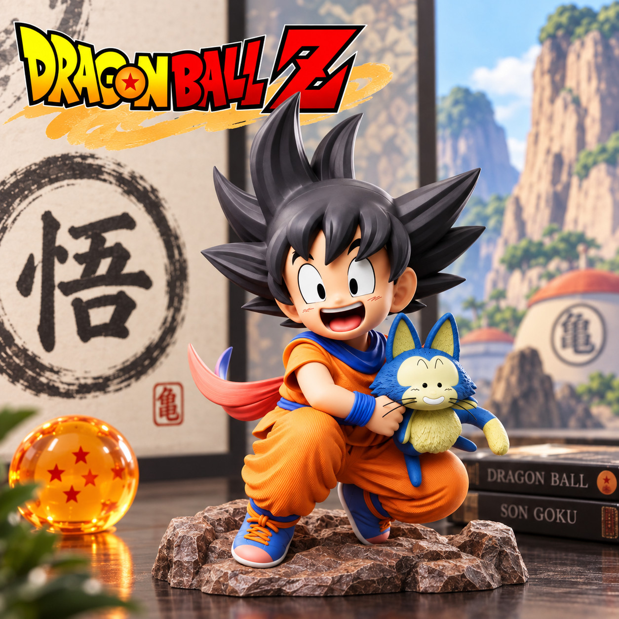 Dragon Ball Z Goku PVC Figure 10cm Anime Collectible Model Toy Gift Yamcha New