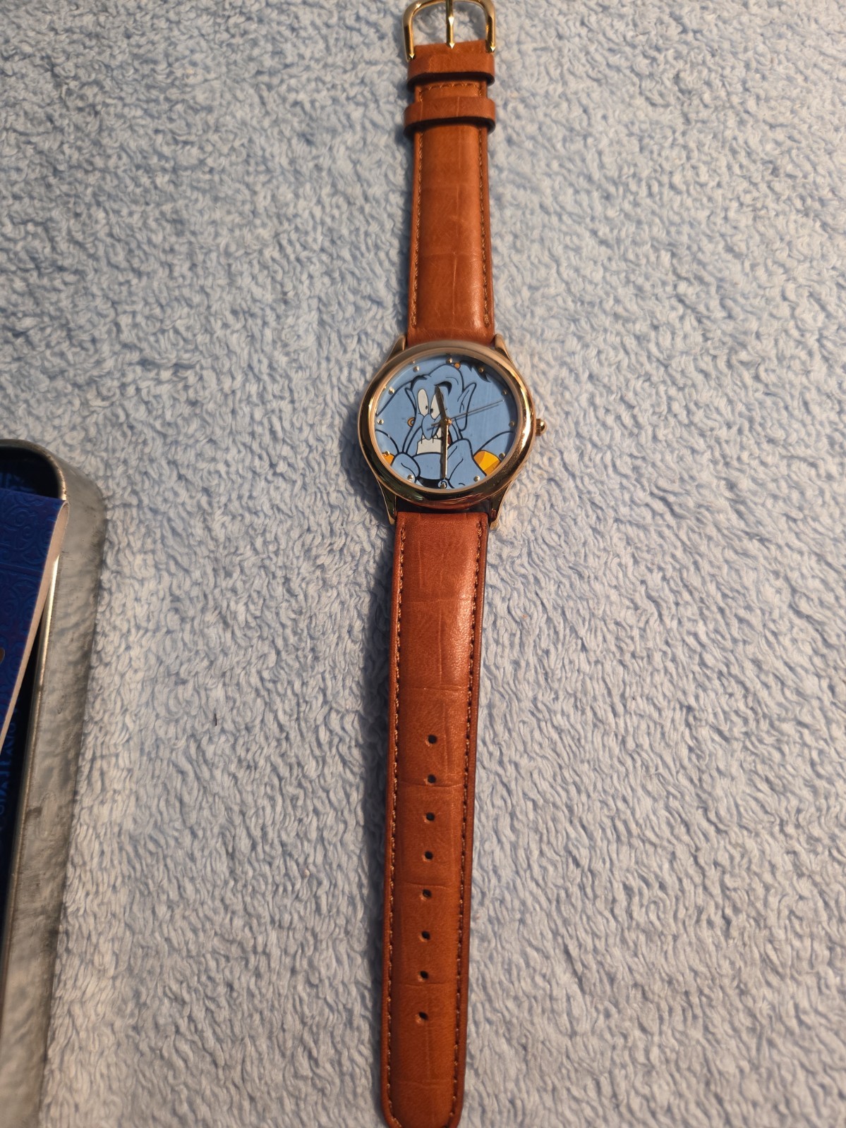Disney Aladdin Genie Watch 90s Vintage—fossil