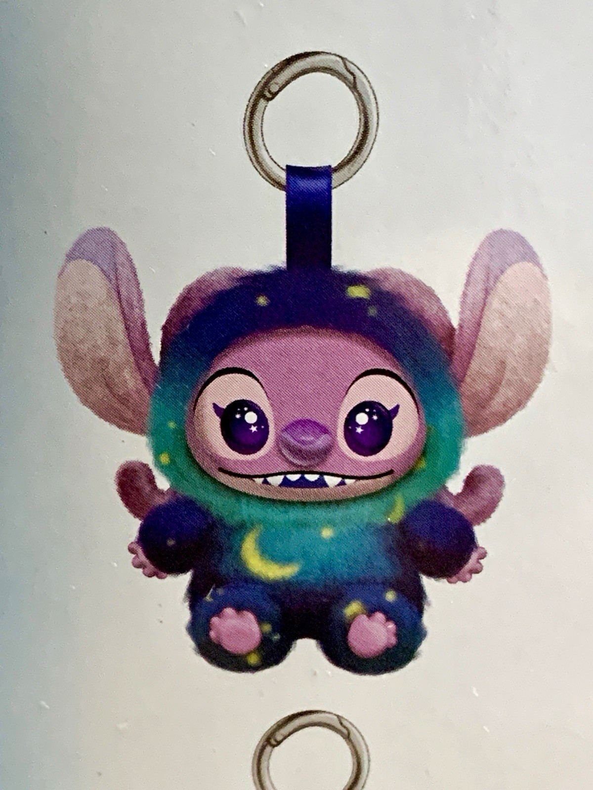 Happy Haul Disney Stitch Sleepy Stars Pink Angel Vinyl Plush Keychain w/ Box NEW Happy Haul Disney Stitch Sleepy Stars Pink Angel Vinyl Plush Keychain w/ Box NEW