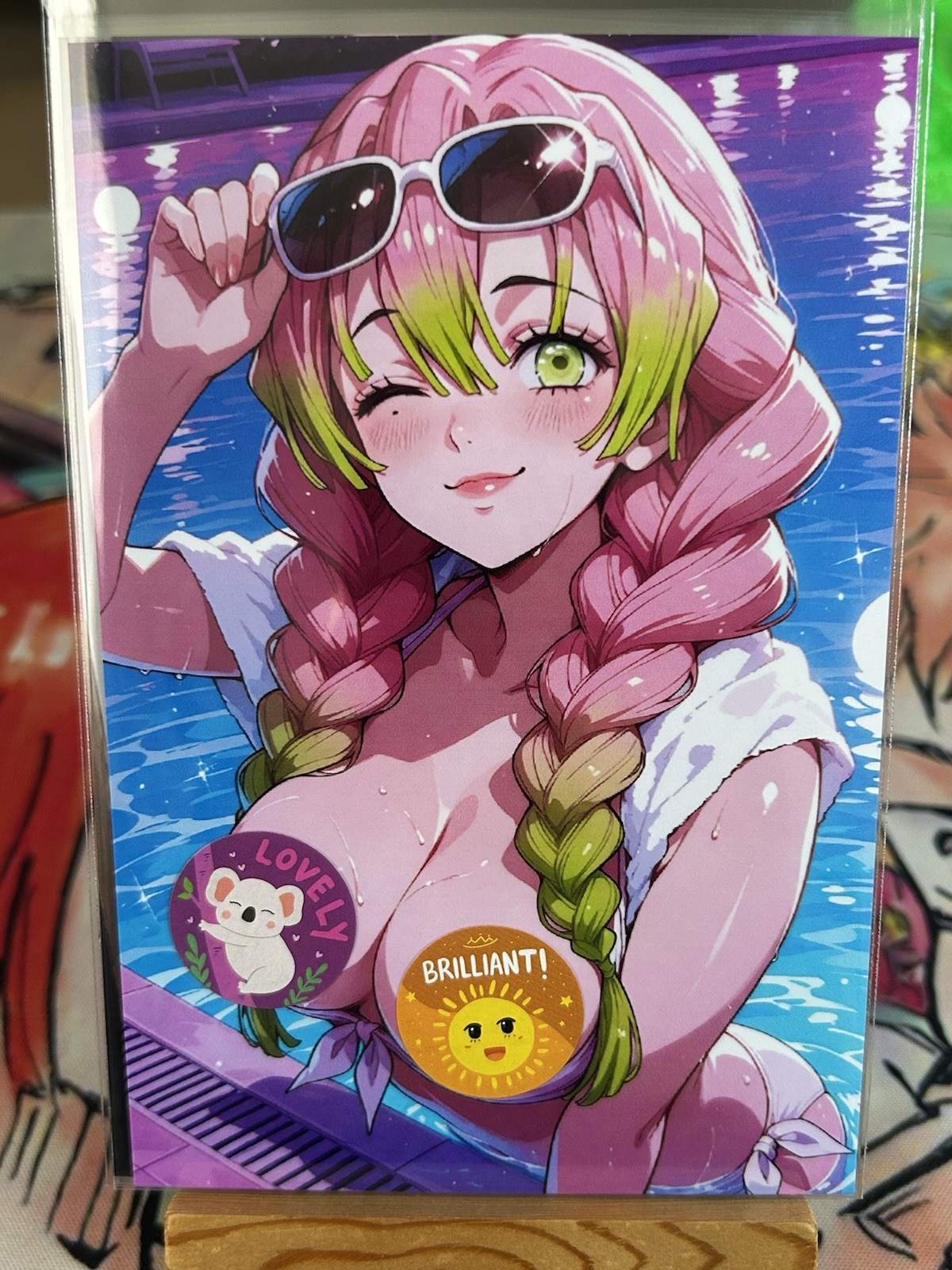 Anime Waifu Photo Art Print (4x6) - Mitsuri Anime Waifu Photo Art Print (4x6) - Mitsuri