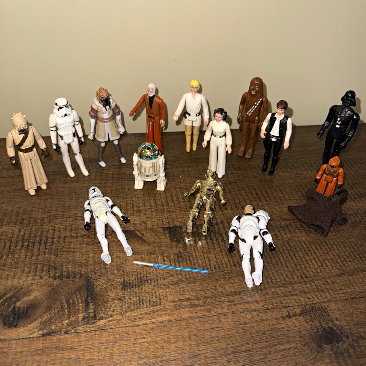 Kenner Vintage Star Wars Action Figure Lot, 1977