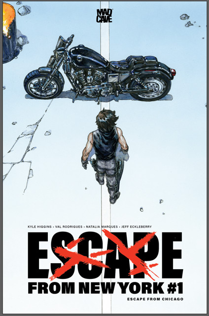 Escape From New York#1 Akira Homage NYCC Variant by Peter Han NM+