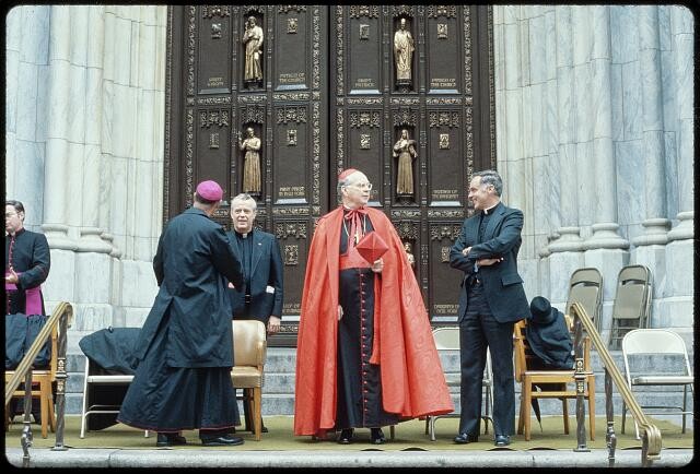 Photo:New York NY Cardinal Cooke St Patrick's Cathedral 1970s Clergy