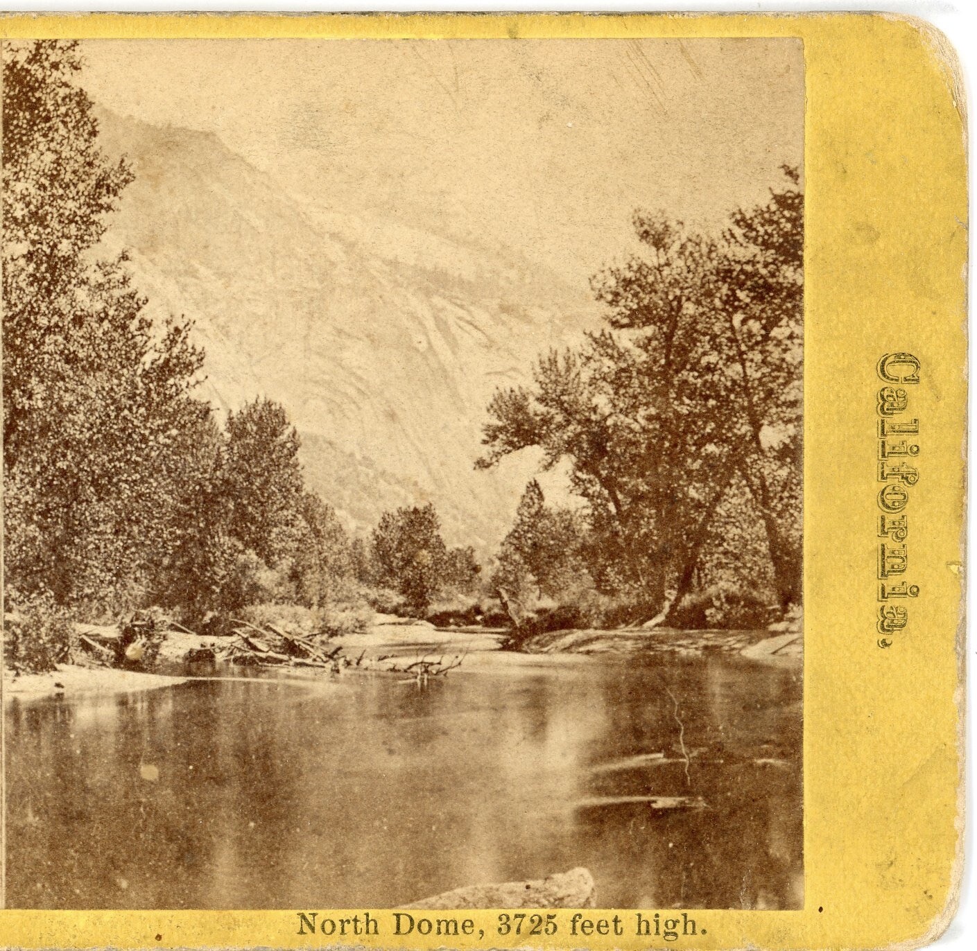 CALIFORNIA, North Dome, 3725 Feet High--Stereoview E20