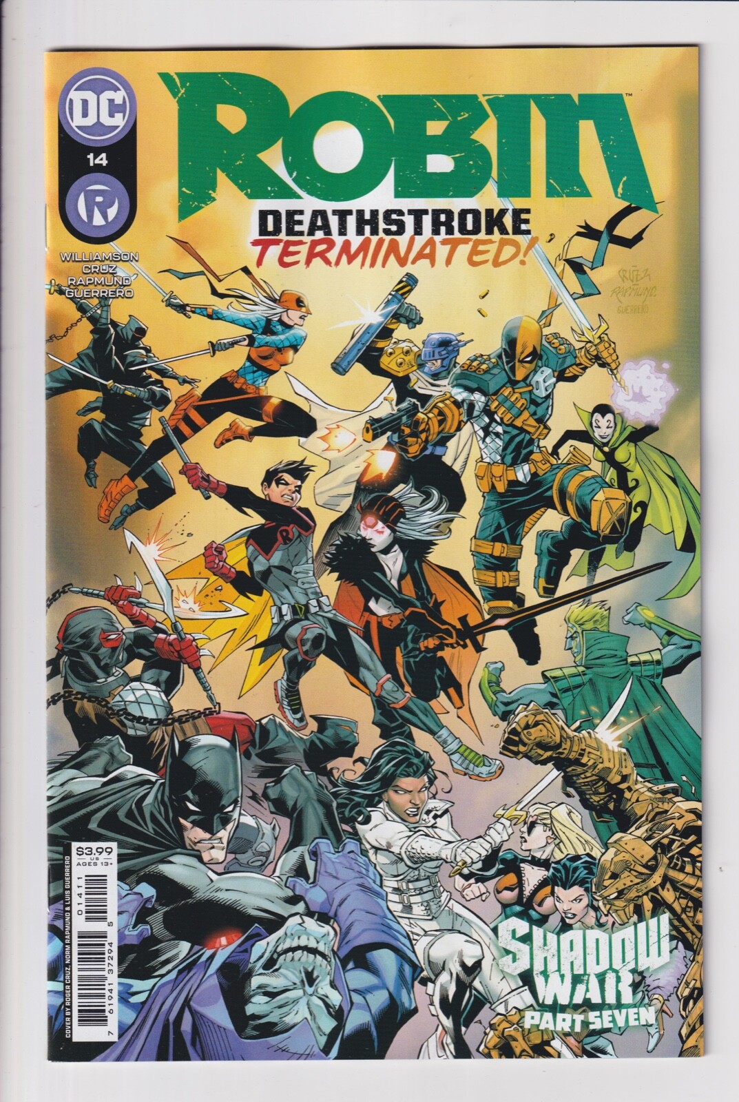 ROBIN 1-17 NM 2021 Williamson Melnikov DC comics sold SEPARATELY you PICK split