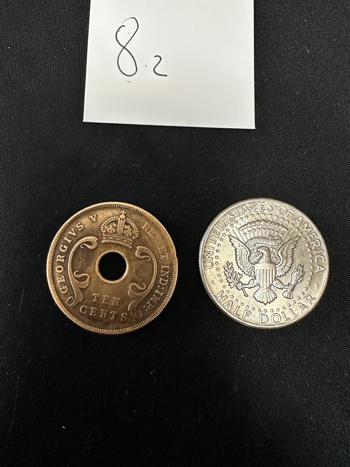 Chinatown Coin Set Using East African Dime/ Kennedy Half. Chinatown Coin Set Using East African Dime/ Kennedy Half.