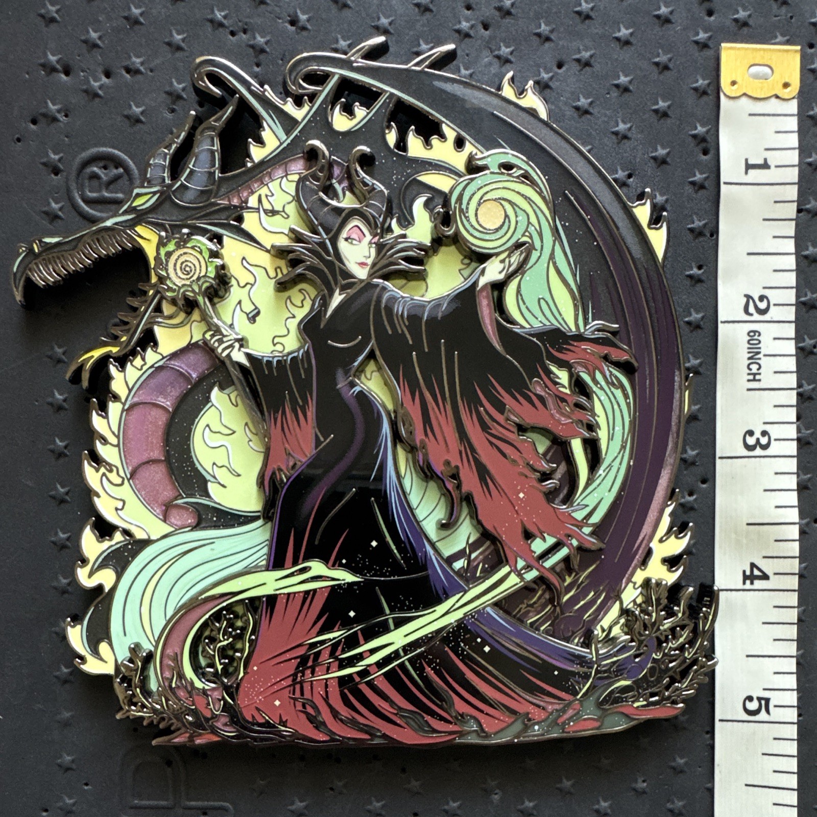Maleficent Power Fantasy Pin On Pin 5” VARIANT LE 20
