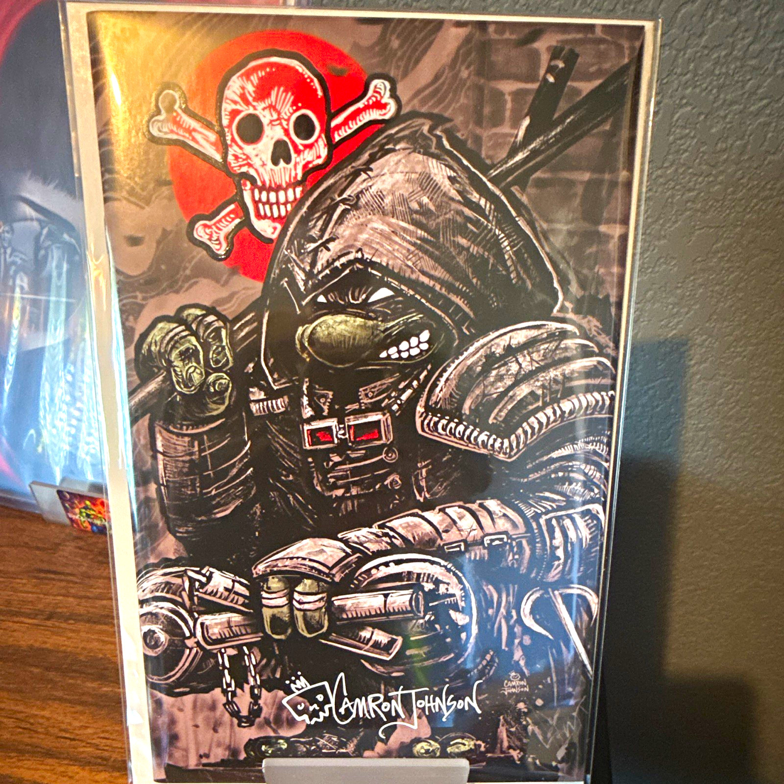 The Last Ronin: Training Day Camron Johnson Variant Signed/ReMarked 185/500