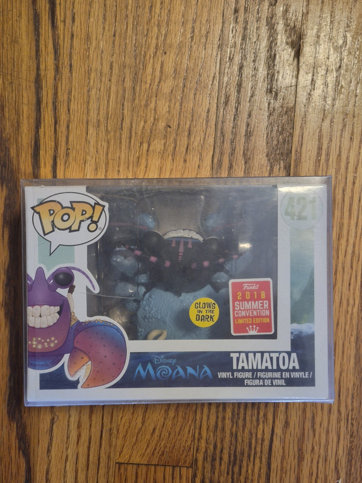 Funko Pop Vinyl: Disney - Tamatoa - (Neon) - Box Lunch San Diego Comic Con...