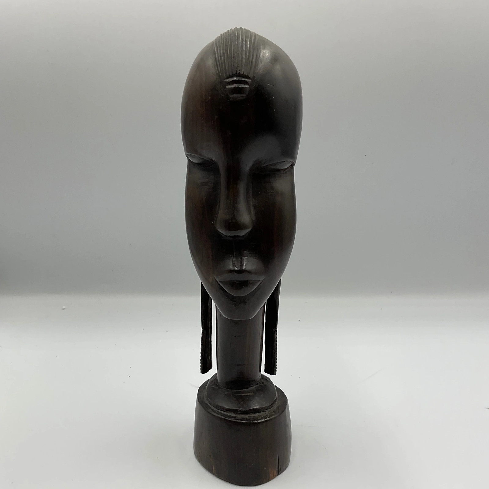 Vintage Carved African Tribal Female Vintage Carved African Tribal Female