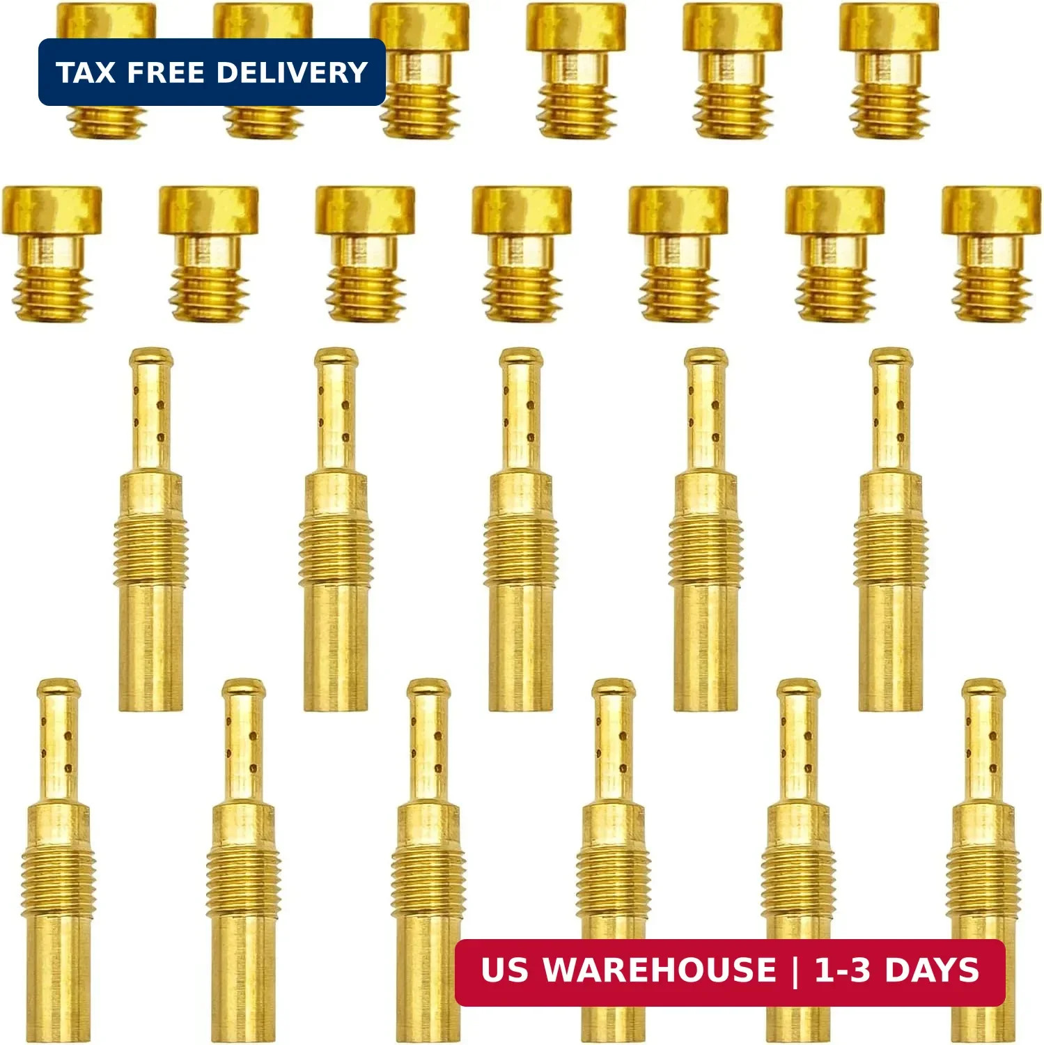 24Pcs Carburetor Main Pilot Jet Kit for Nibbi PWK Keihin 24Pcs Carburetor Main Pilot Jet Kit for Nibbi PWK Keihin