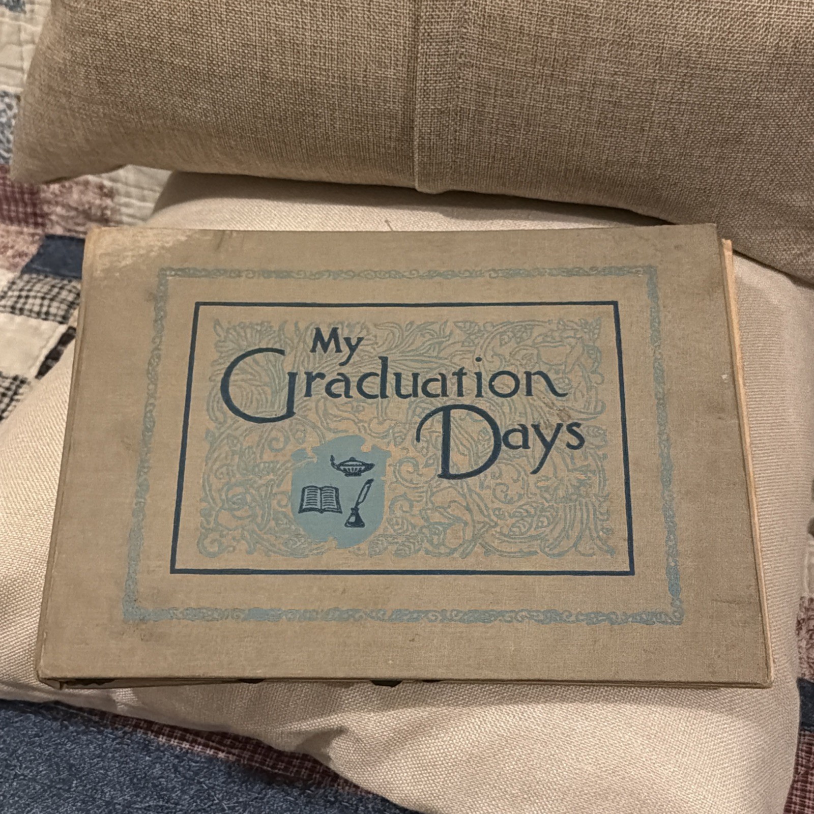 Vintage My Graduation Days Scrapbook By Elizabeth Colborne Cornell University 