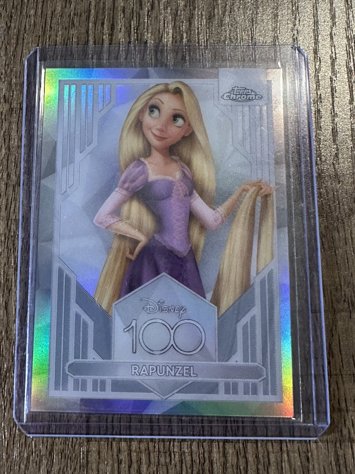 2023 Topps Chrome Disney 100 Years RAPUNZEL #67 Refractor