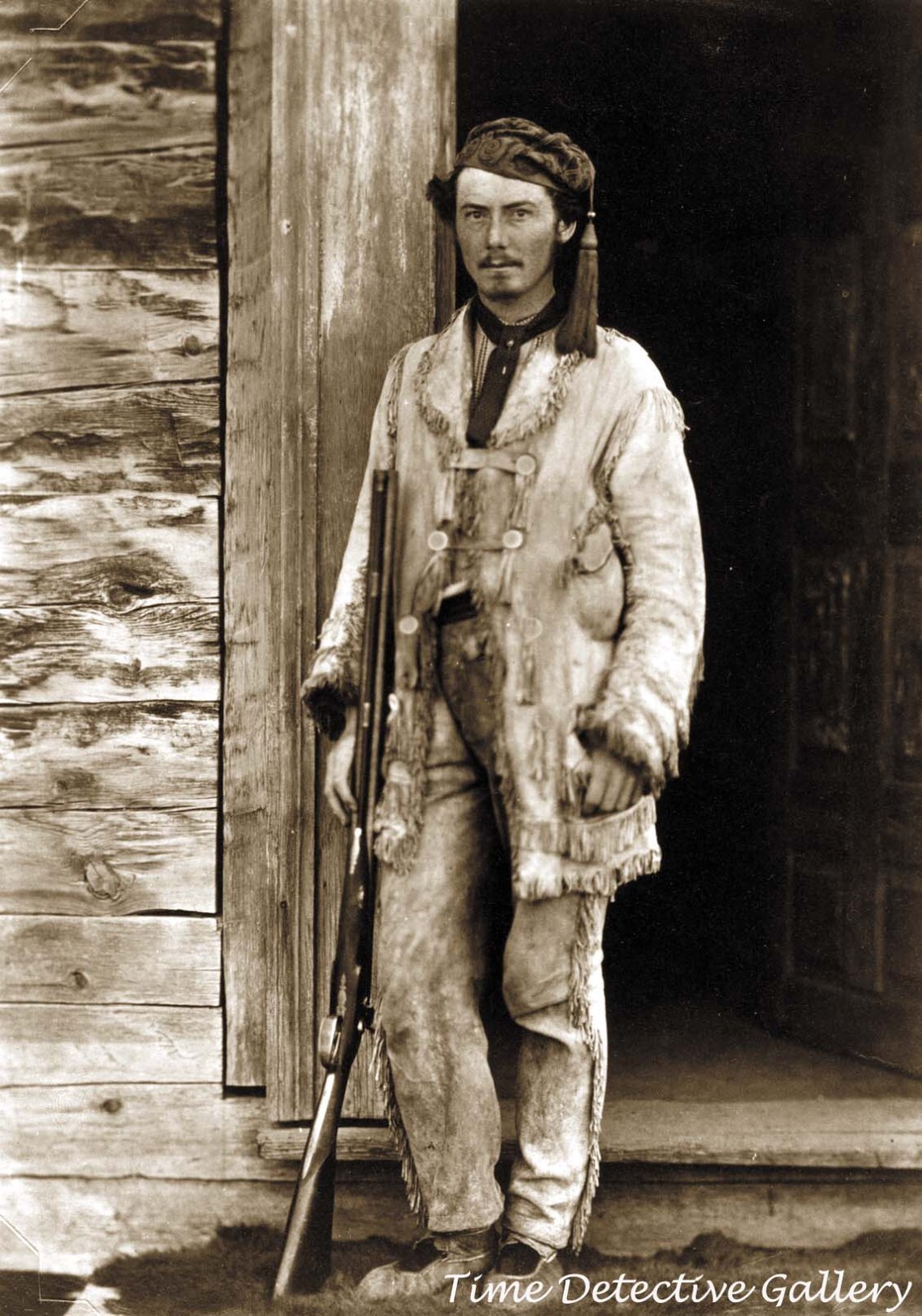 Fur Trapper Charles William Wilson, B.C. Canada - 1850s - Historic Photo Print