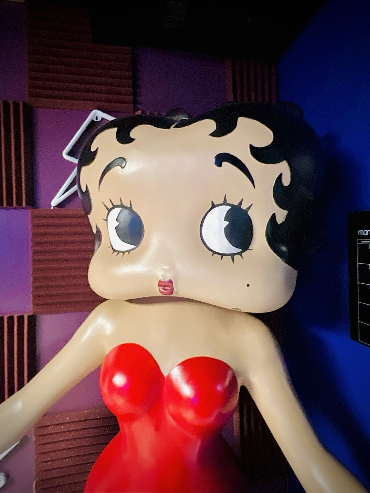 Betty Boop, 1 of a kind, 1990’s, Vintage Life-sized, Detailed, 6 Foot, Figure. Betty Boop, 1 of a kind, 1990’s, Vintage Life-sized, Detailed, 6 Foot, Figure.