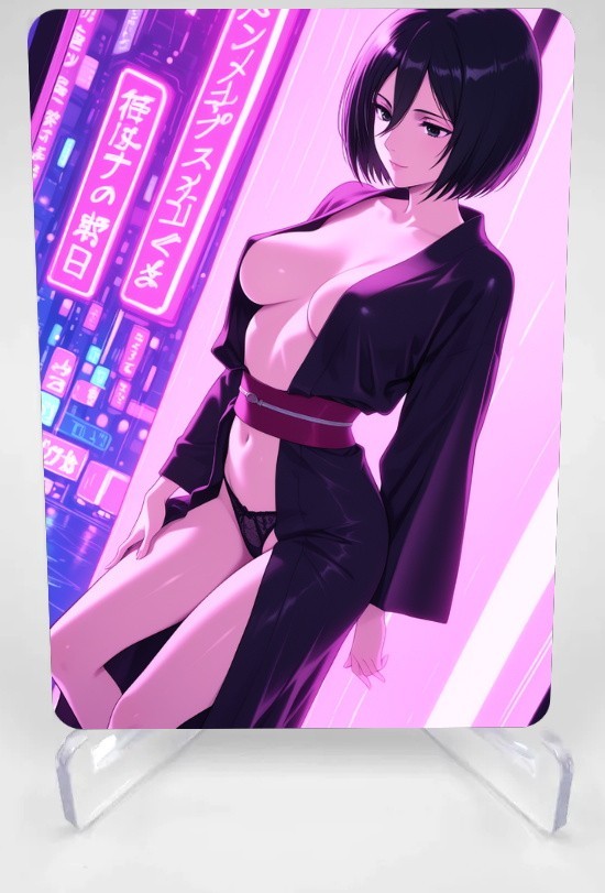 Mikasa Anime Art Print - Card/4x6/5x7 Waifu Collectible AOT-MIK-05