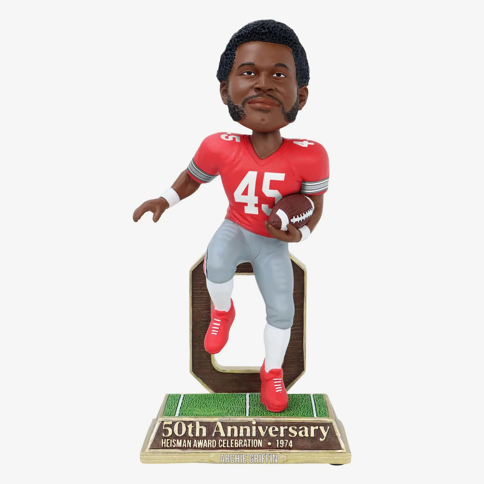 Archie Griffin Ohio State Buckeyes 1974 Heisman Trophy 50 Anniversary Bobblehead Archie Griffin Ohio State Buckeyes 1974 Heisman Trophy 50 Anniversary Bobblehead