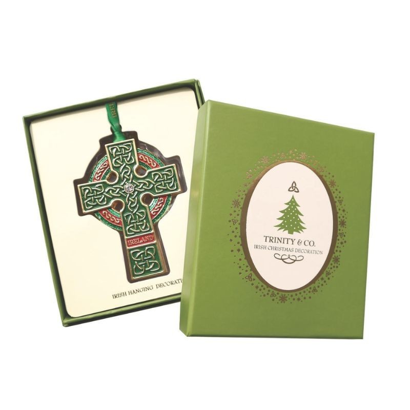 Allied Imports Souvenirs Irish Trinity Celtic Cross Metal Hanging Decor 3.5'' Allied Imports Souvenirs Irish Trinity Celtic Cross Metal Hanging Decor 3.5''