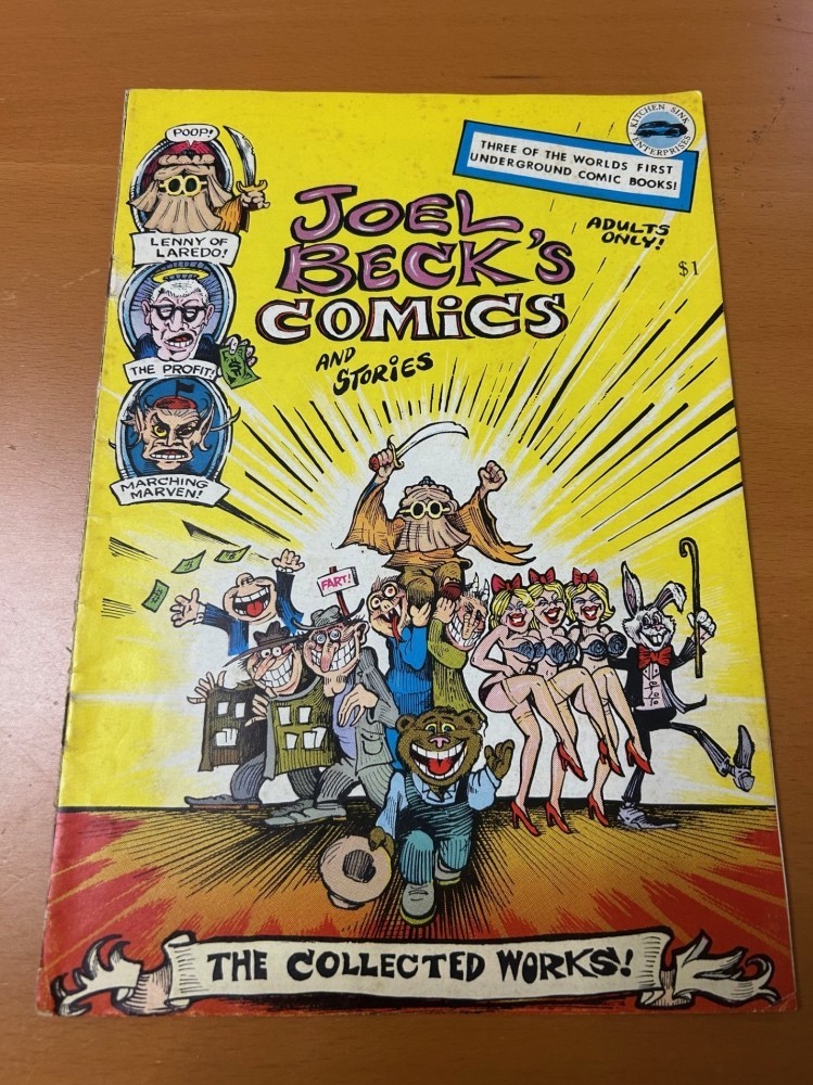 Joel Beck\'s Comics and Stories - 1st print Underground Comix