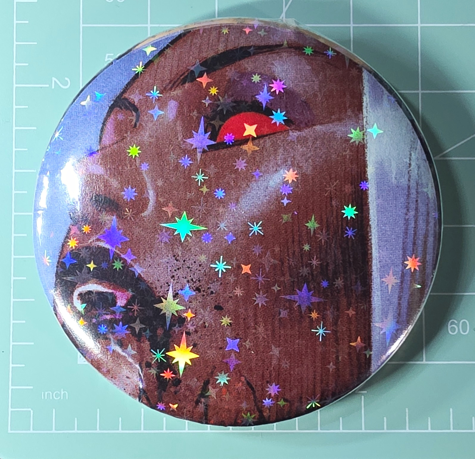 X-Men Midnight Holographic Stars 2.25\