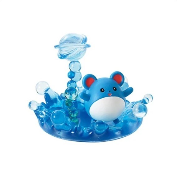 USA SHIPPING Pokemon Desktop So Cute Marill Multi Tray Figure USA SHIPPING Pokemon Desktop So Cute Marill Multi Tray Figure