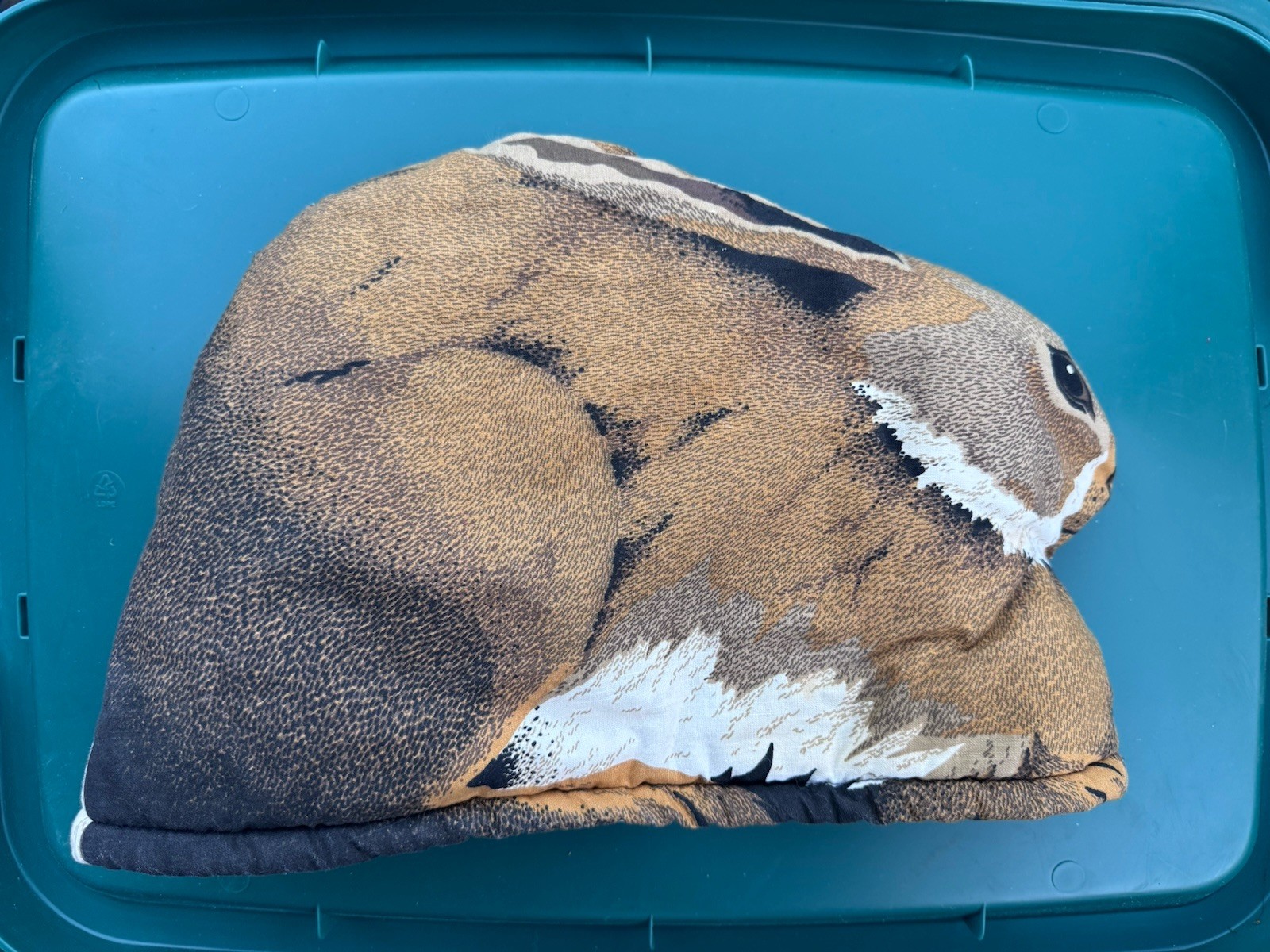 Adorable Quirky Kitsch Retro Vintage Sari Fabrics Two-sided Rabbit Toaster Cover