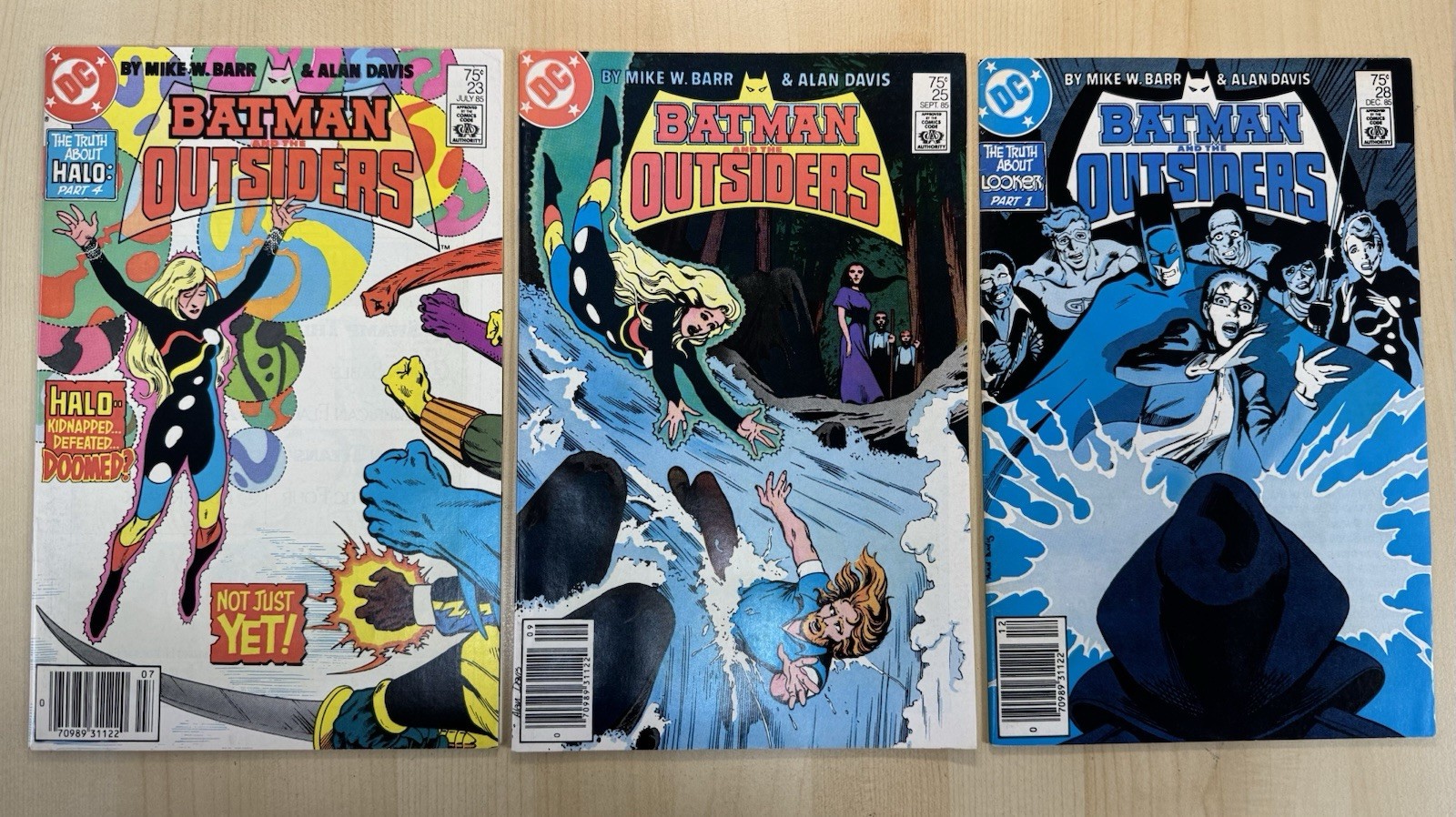NM/NM+ Lot 3x Batman & the Outsiders #23 25 28, DC 1984 All Mark Jeweler 💎 NM/NM+ Lot 3x Batman & the Outsiders #23 25 28, DC 1984 All Mark Jeweler 💎