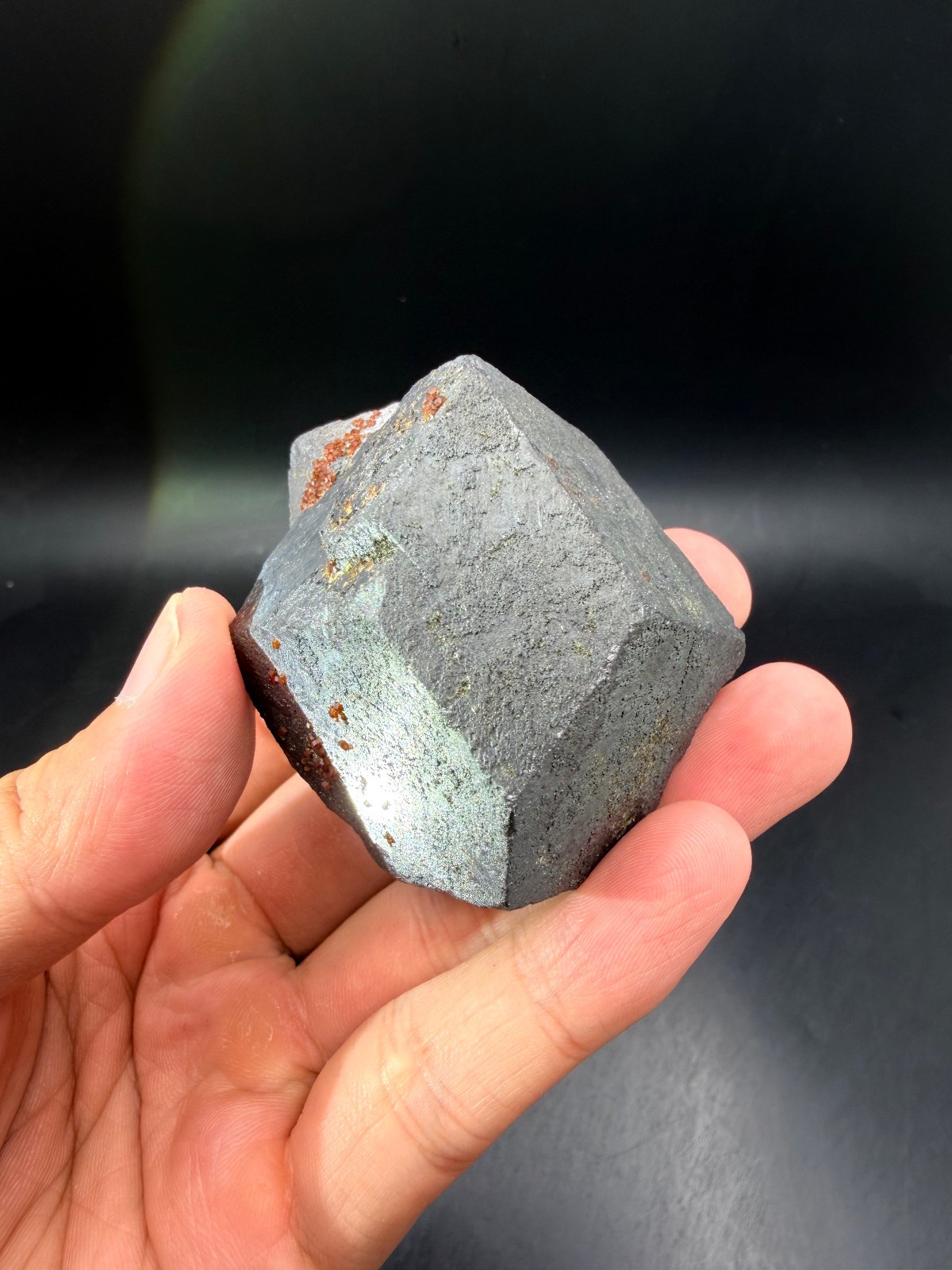 268g Magnetite Garnet From Huanggangliang Mine Inner Mongolia China
