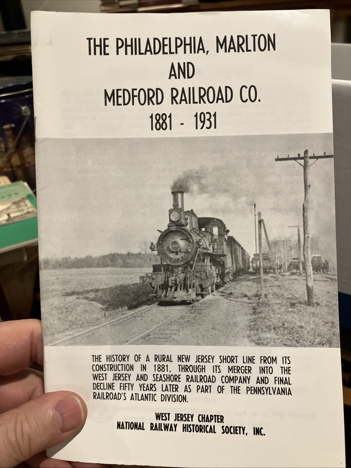 Philadelphia Marlton & Medford RR Co, The 1881-1931 SC 1973 Philadelphia Marlton & Medford RR Co, The 1881-1931 SC 1973