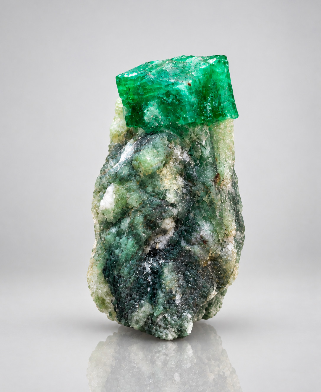 16GM | Natural Green Emerald Crystal in Matrix Specimen | Swat Mine Pakistan.