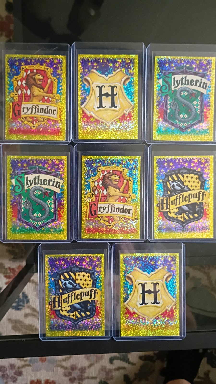 2001 Panini Harry Potter Classic Illustrated Lot RC ROOKIE Sparkle #87 #88 89 82